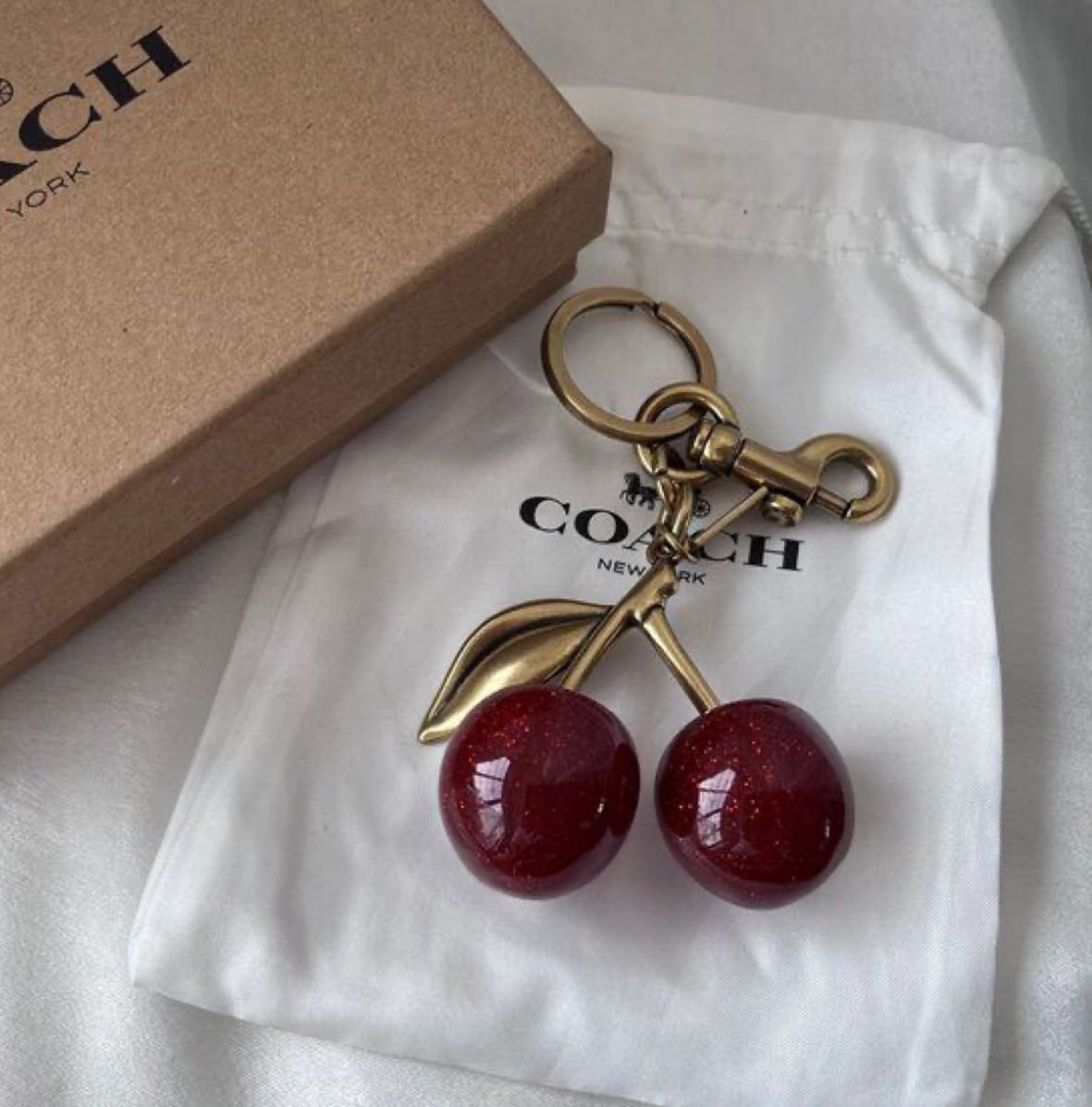 Cherry keychain